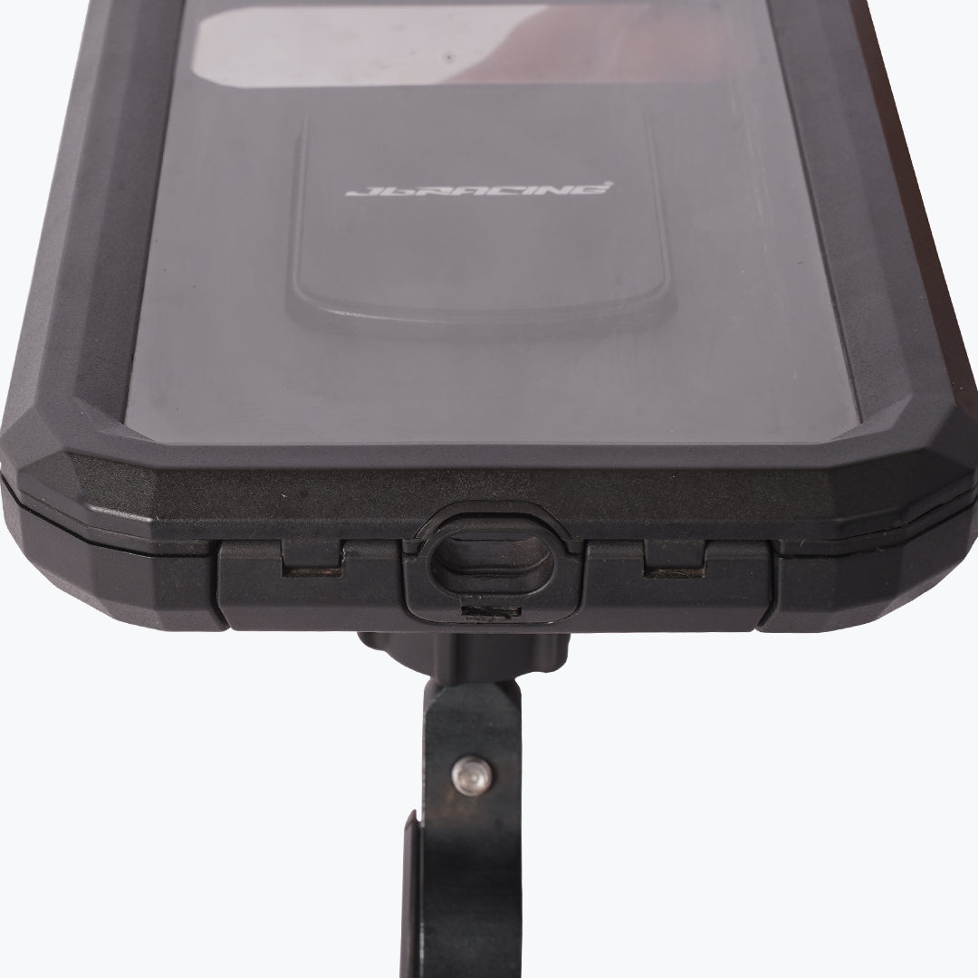 Jb Racing M18L-A2-MO With Vibration Damper Wireless Charger Long Mirror Mount | GS