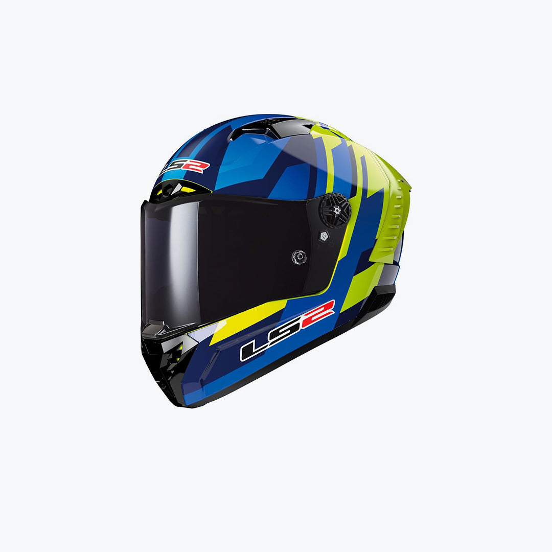 LS2 FF805 Thunder C Gas Blue H-V Yellow