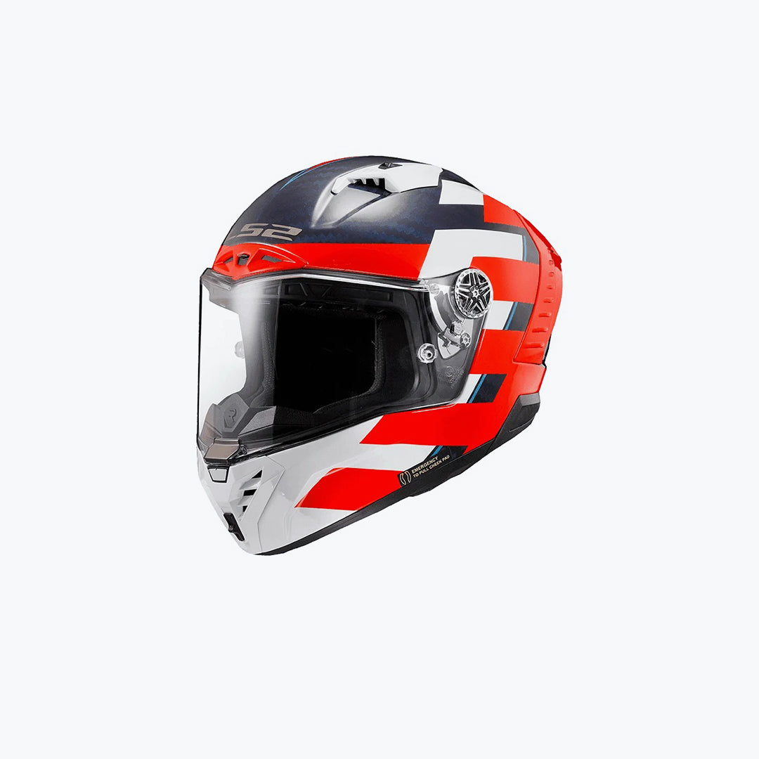 LS2 FF805 Thunder C Alliance Red Blue White