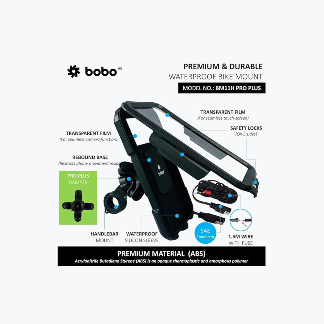 BOBO BM11H PRO PLUS WP 15W WIRELESS USB C CHARGER