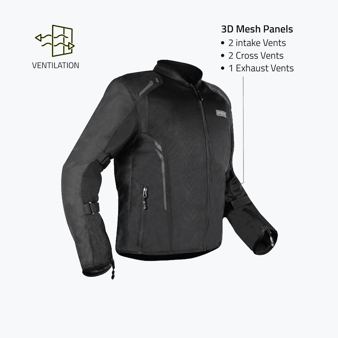 RYNOX Cypher GT Jacket Black