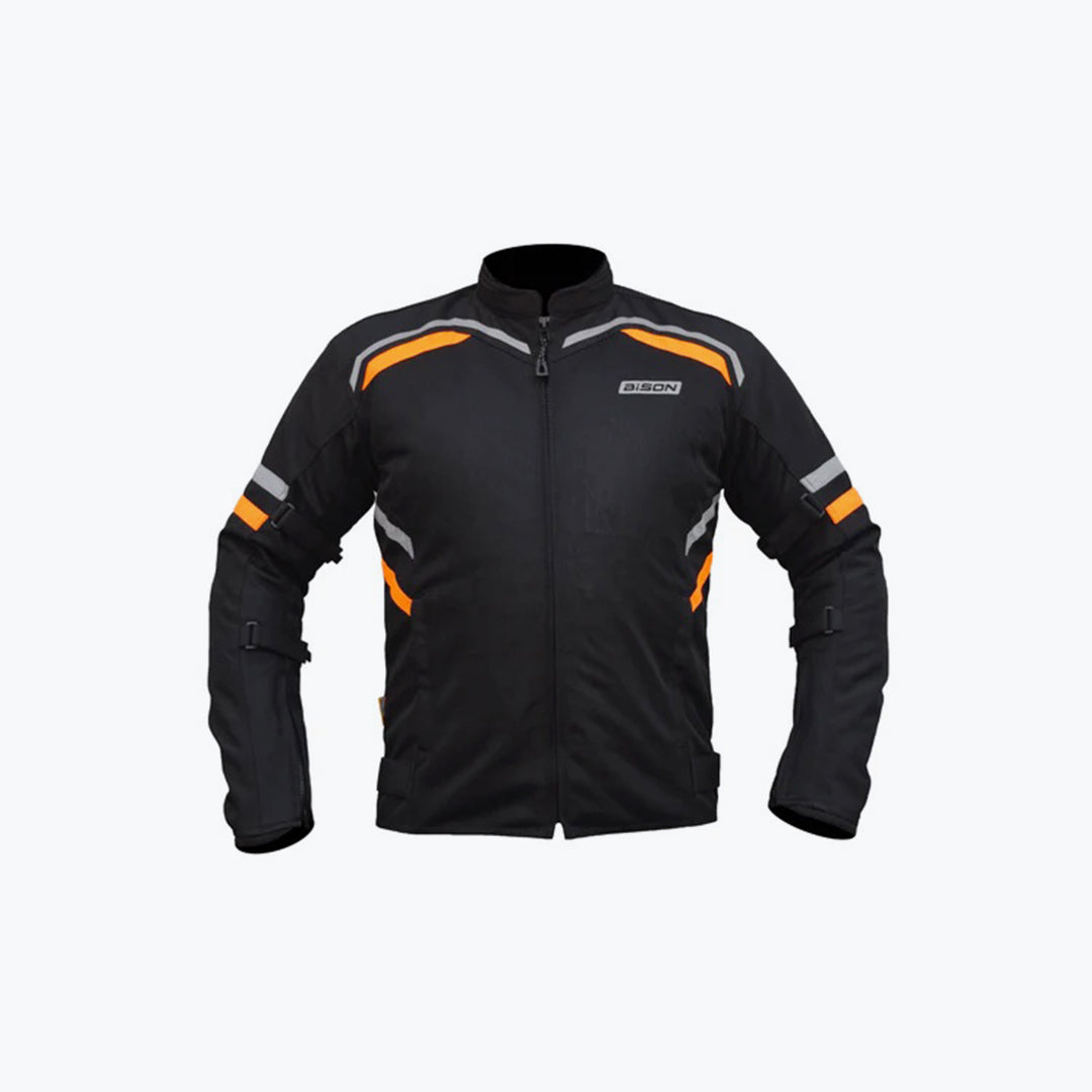 BISON Raptor Jacket Black Orange