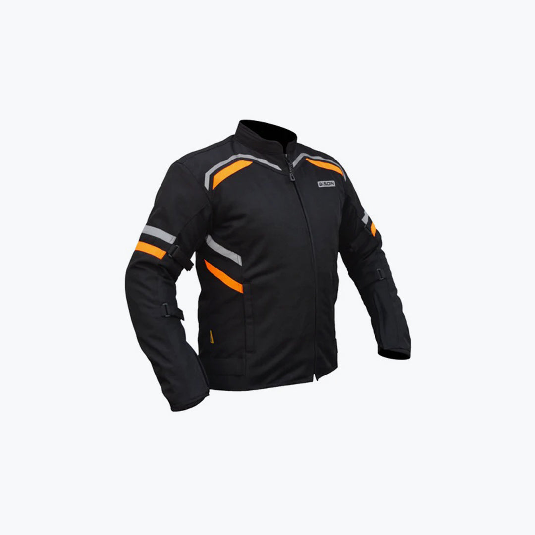BISON Raptor Jacket Black Orange