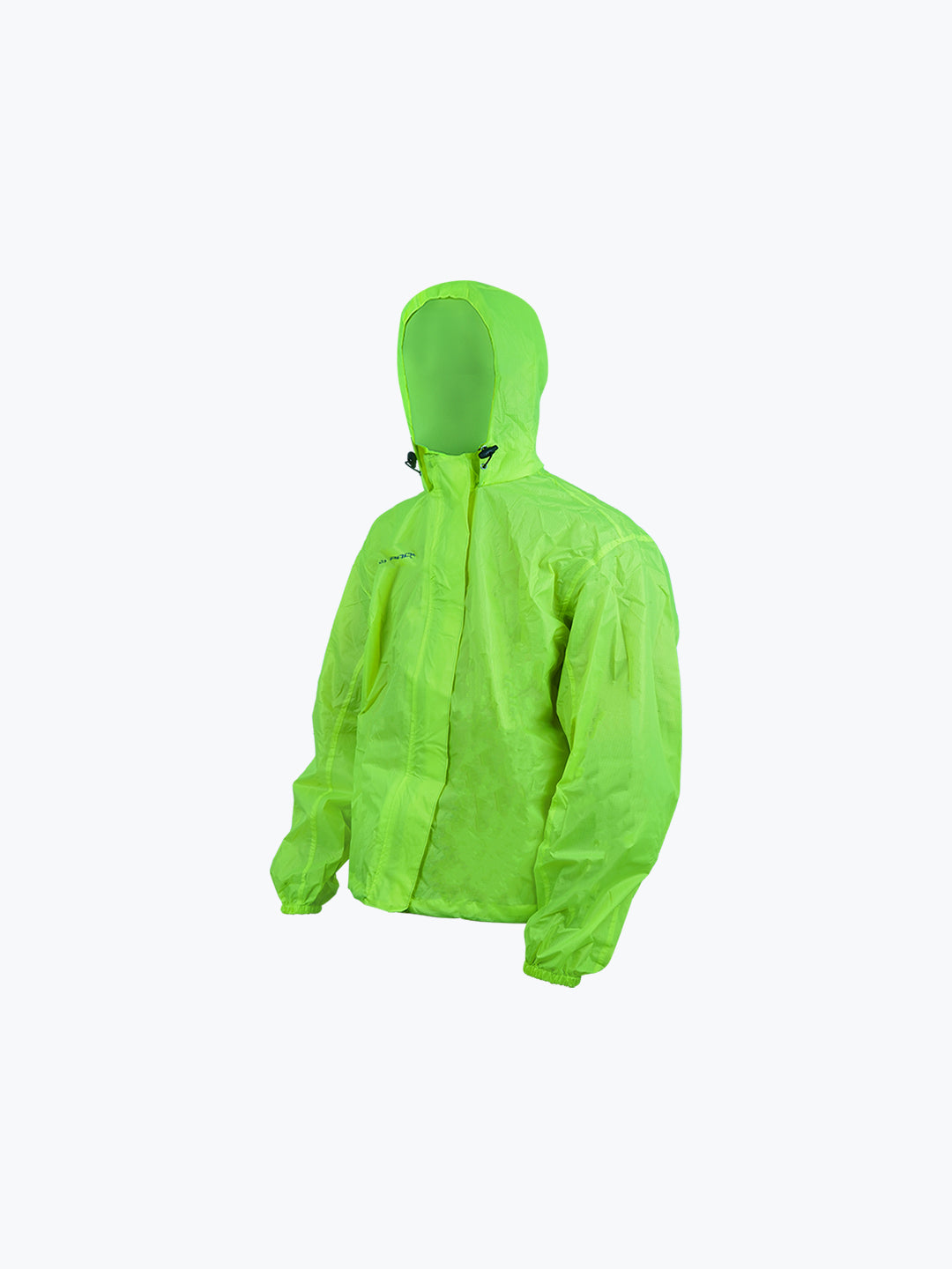 JB Racing Rain Jacket Hi Vis Green