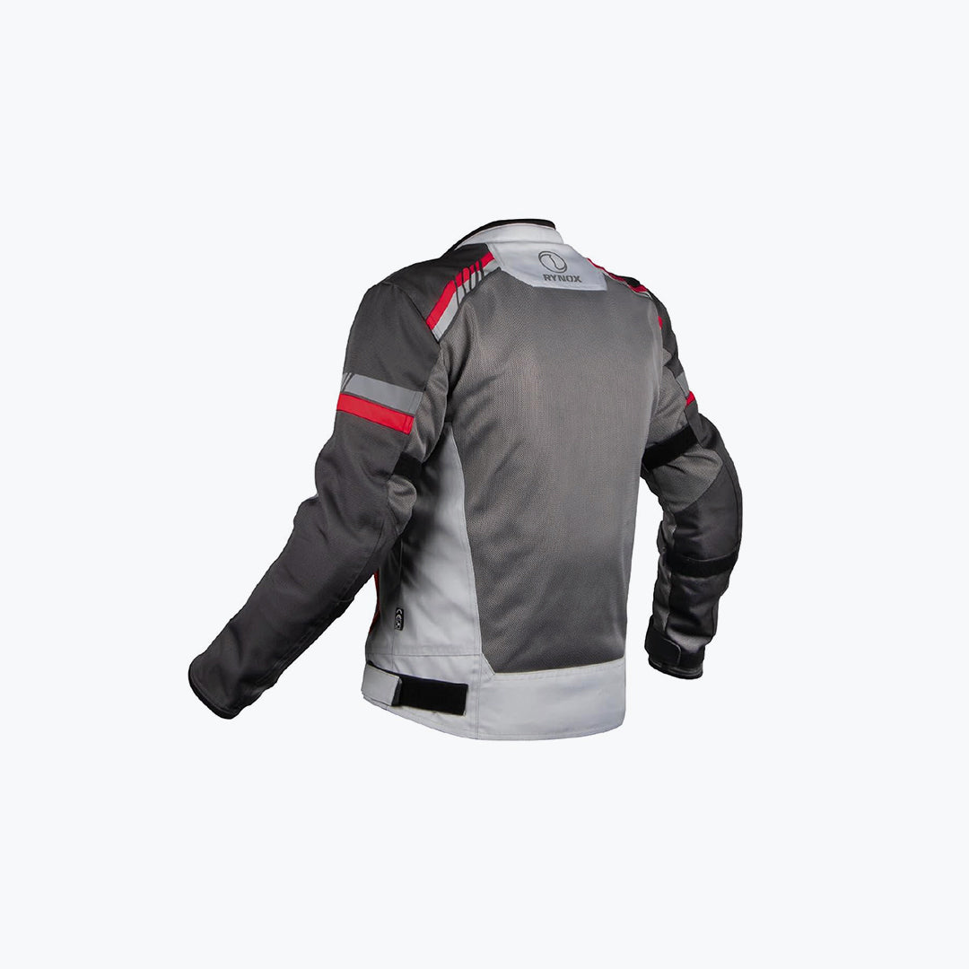RYNOX Air GT 4 Jacket Dark Grey Red