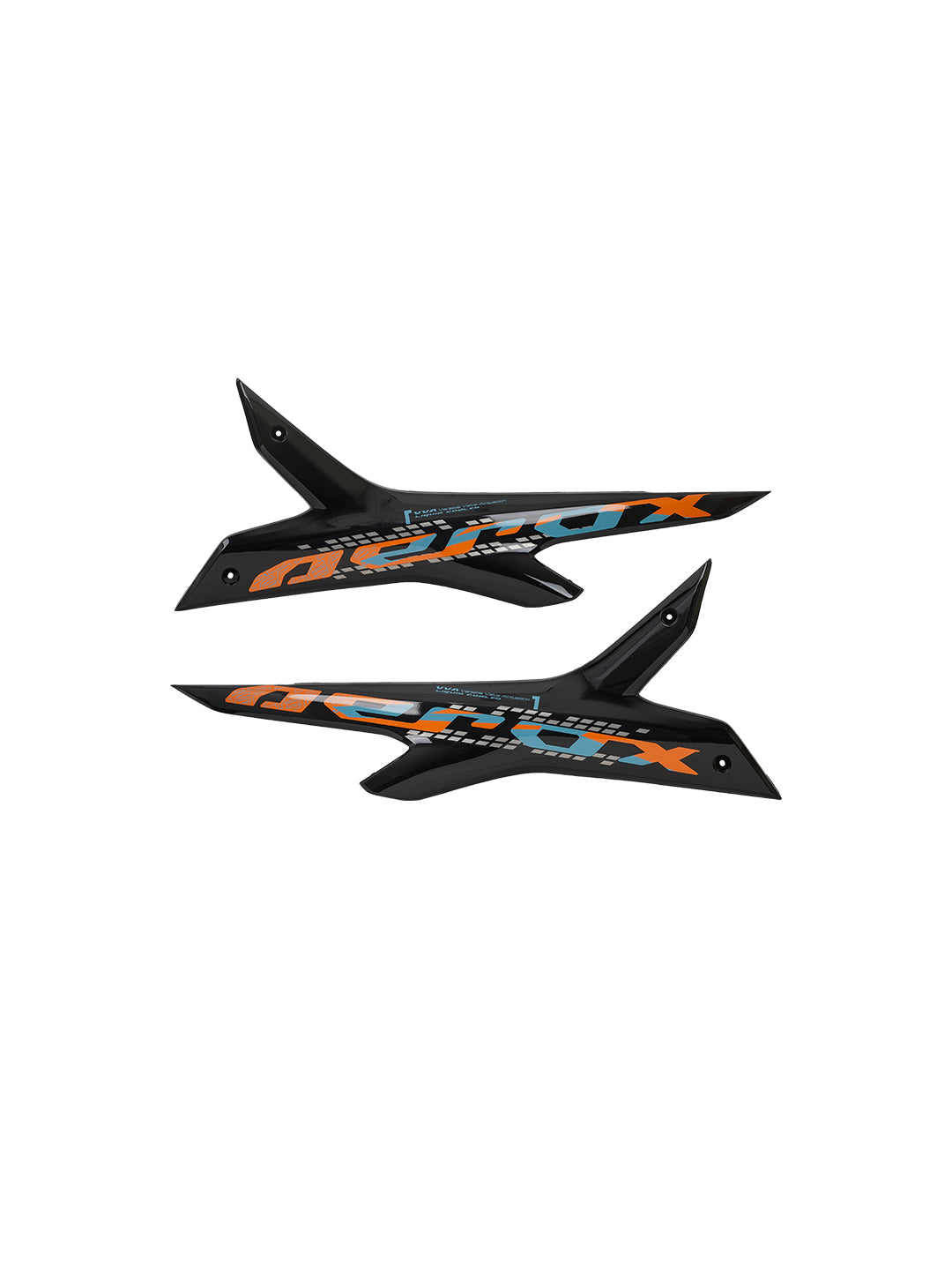 AEROX BODY FAIRING KIT ORG WHT