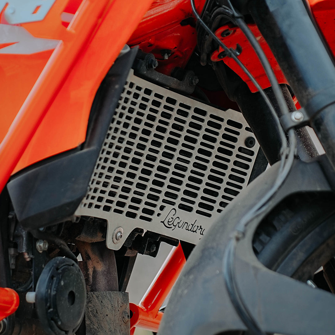 Legundary KTM 390 Enduro R Vector Radiator Grill Silver