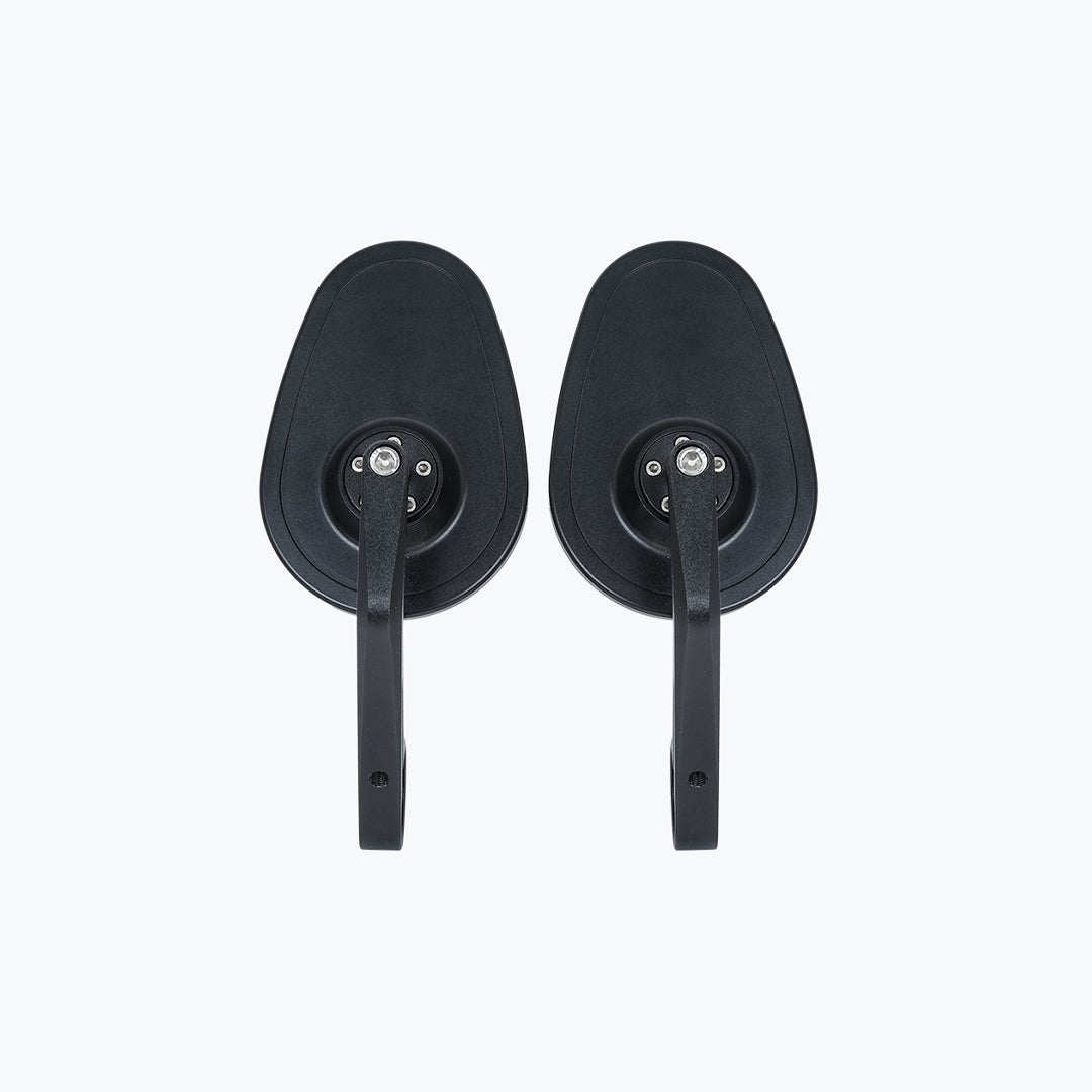 INVERTED GT OVAL MIRROR BLACK