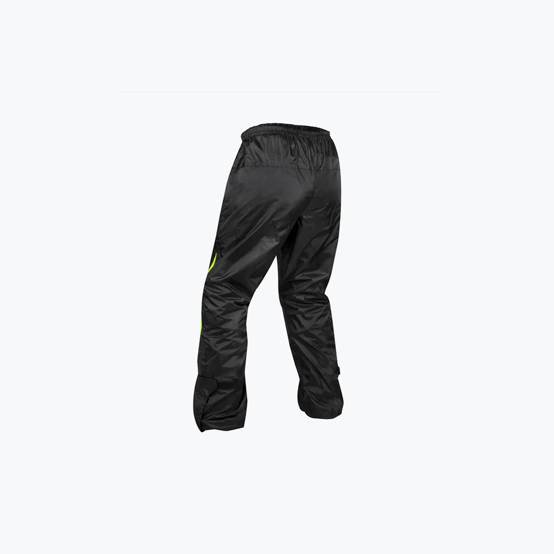 RYNOX H2GO Pro Rain Pants Black HI VIZ Green