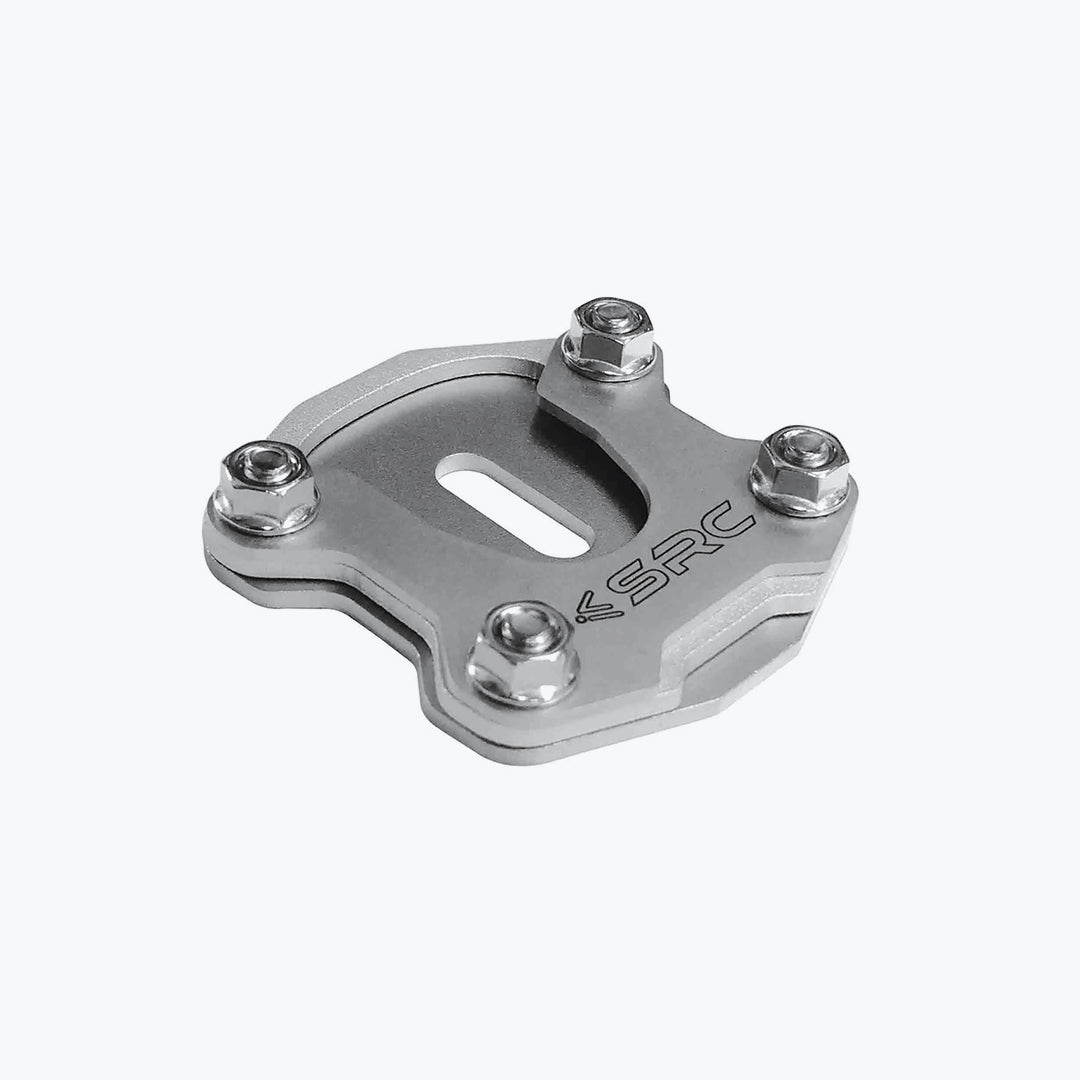 MOTO VANGUARD SIDE STAND BASE HONDA XL750 TRANSALP SILVER