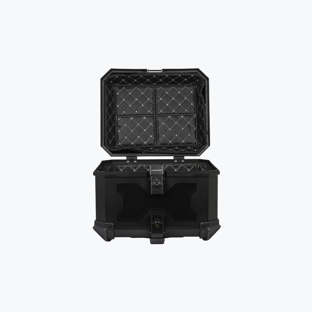 Jb Racing Top Case X45L Economy Black With Backrest Pad