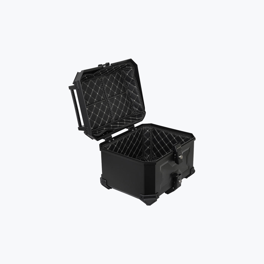 Jb Racing Top Case X45L Economy Black With Backrest Pad