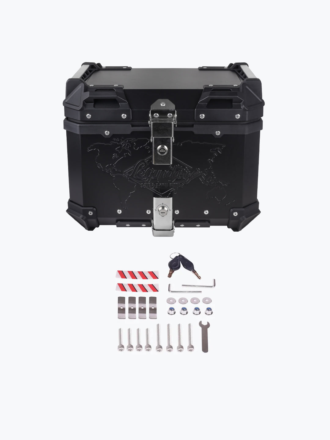 Legundary Fort Knox Series TC 45L Aluminium With Backrest Pad