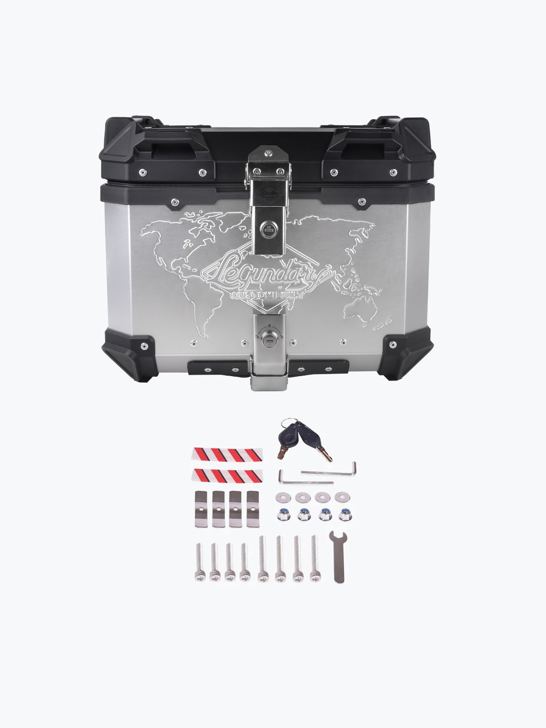 Legundary Fort Knox Series TC 45L Aluminium With Backrest Pad