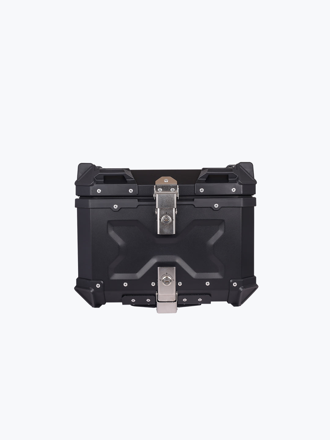 Top Case 45L X Aluminium Black With Backrest Pad