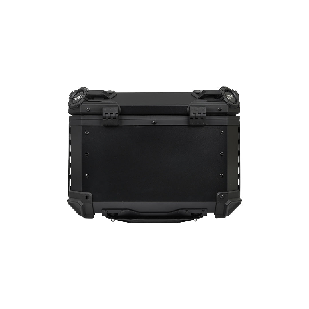 JB RACING Top Case 55L FENCE V1.0 PREMIUM BLACK WITH BACKREST PAD