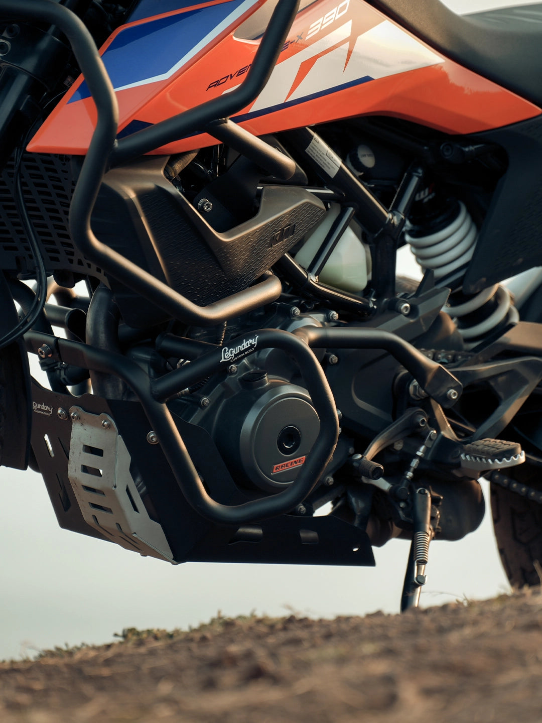 Legundary ADV390 Bellator Lower Crash Guard Black