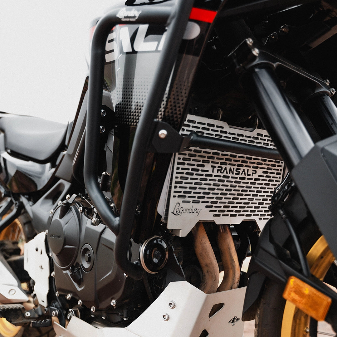 Legundary HONDA Transalp 750 Vector Radiator Grill Silver