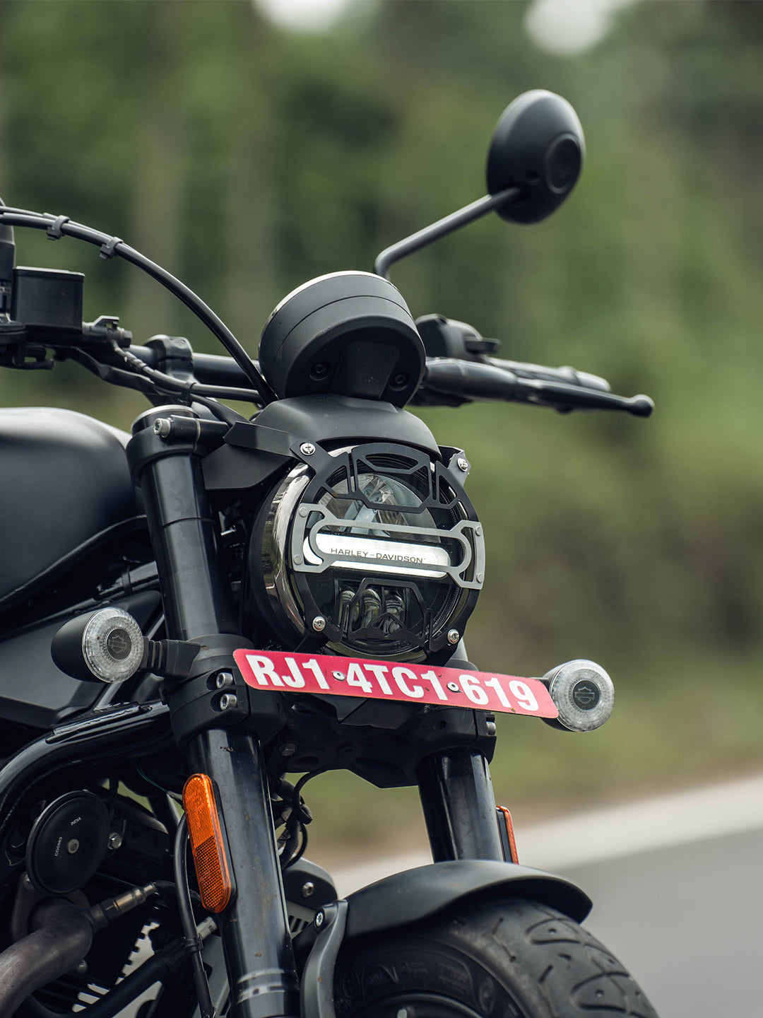 Legundary Harley Davidson 440X Mig Headlight Grill