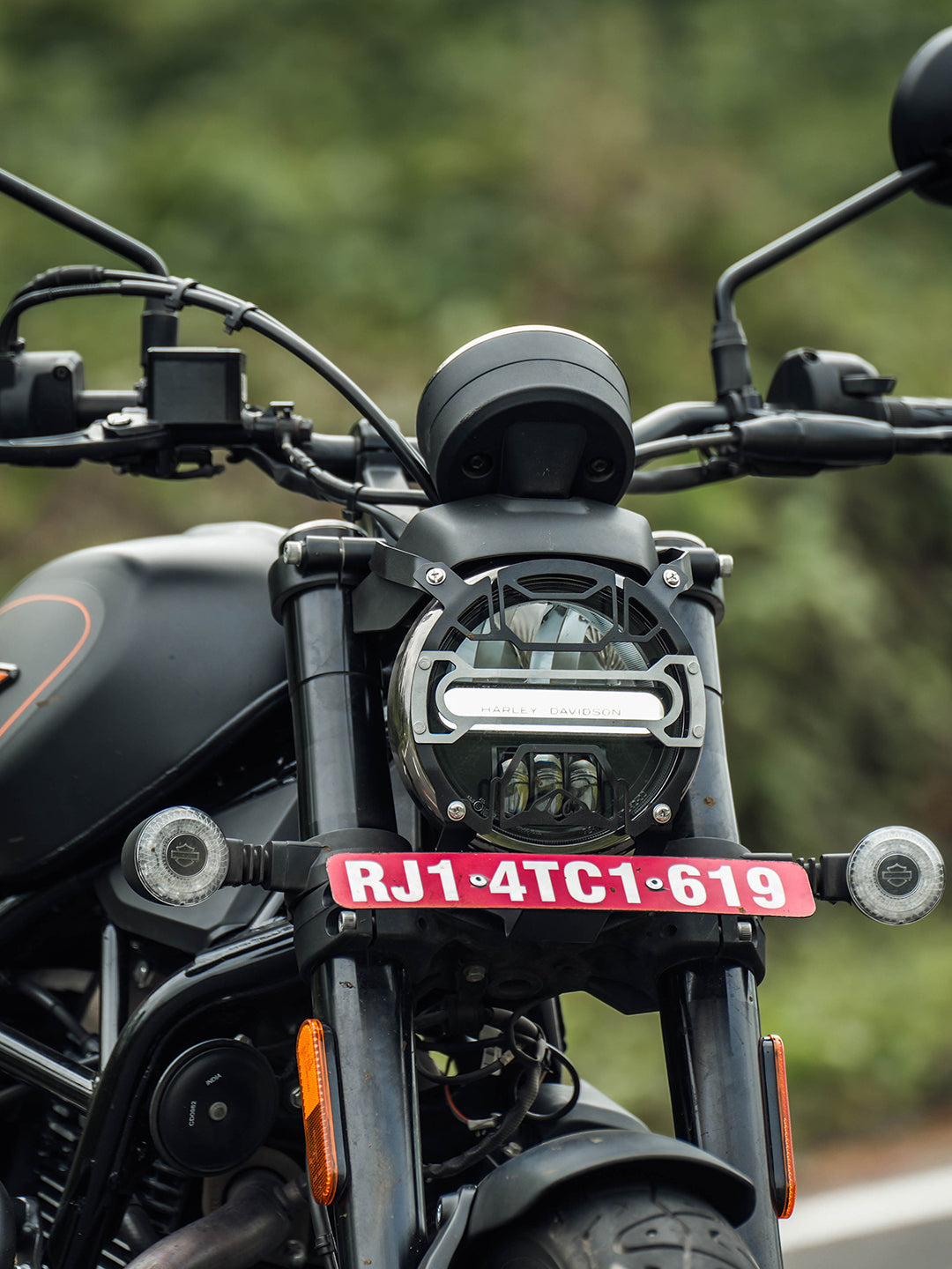 Legundary Harley Davidson 440X Mig Headlight Grill