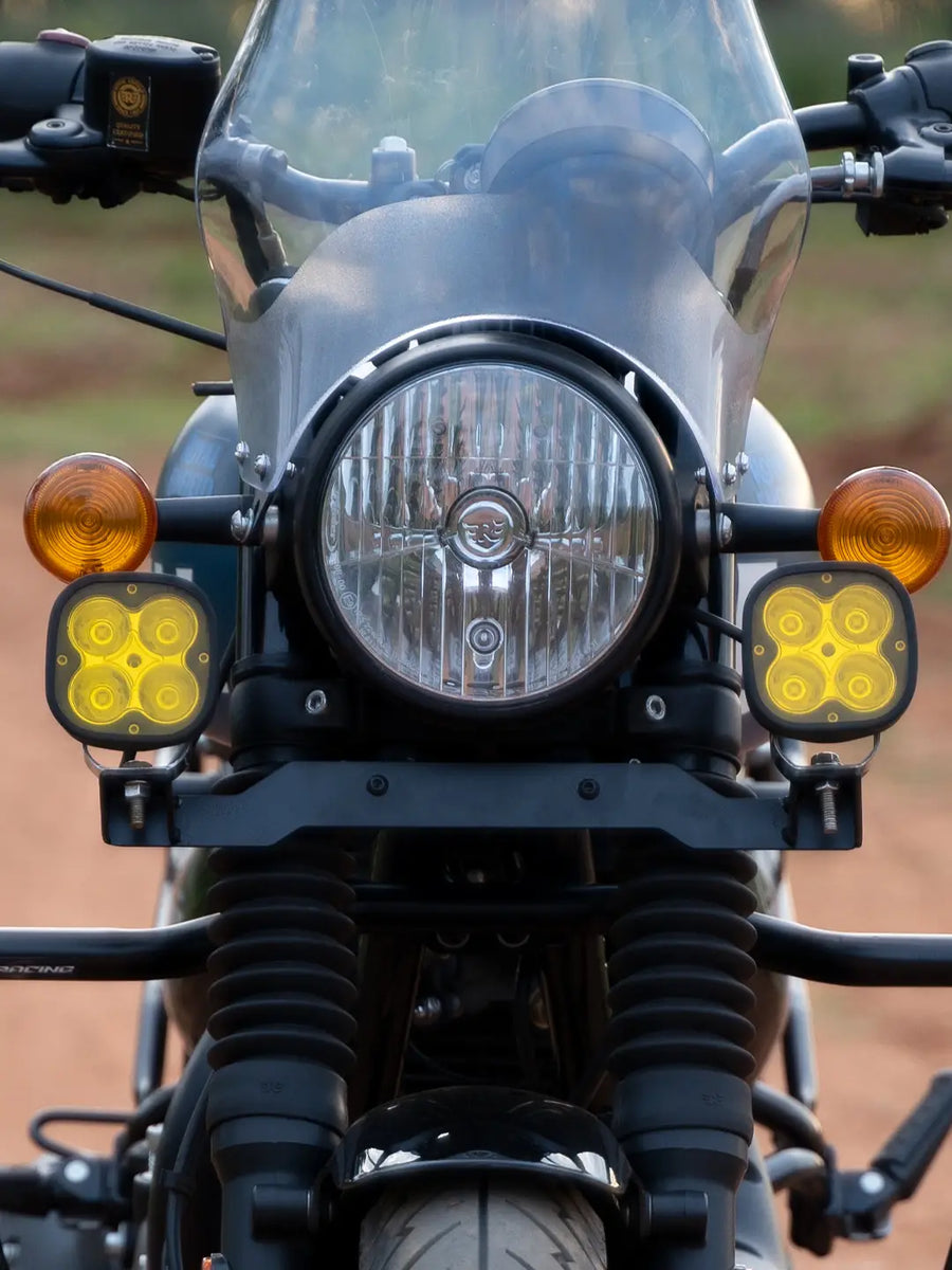 Jb Racing Royal Enfield Hunter 350 Fog Light Mount Set | Bandidos