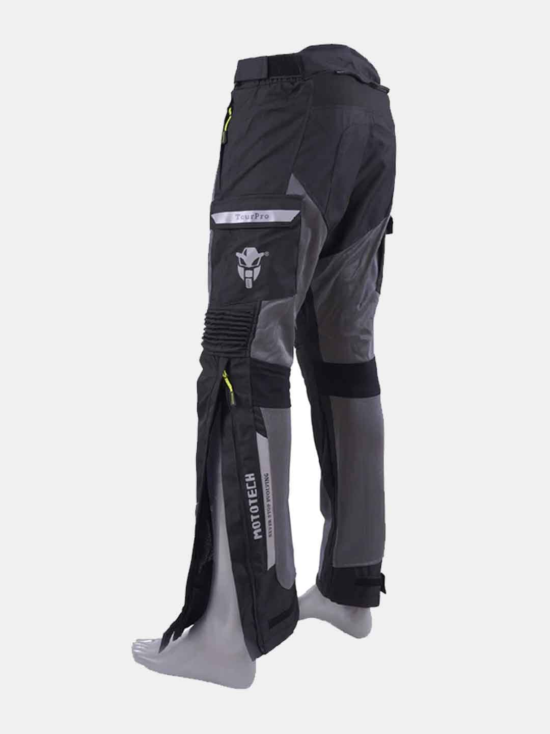 Mototech Aero TourPro Riding Pants -Level 2 Black Grey
