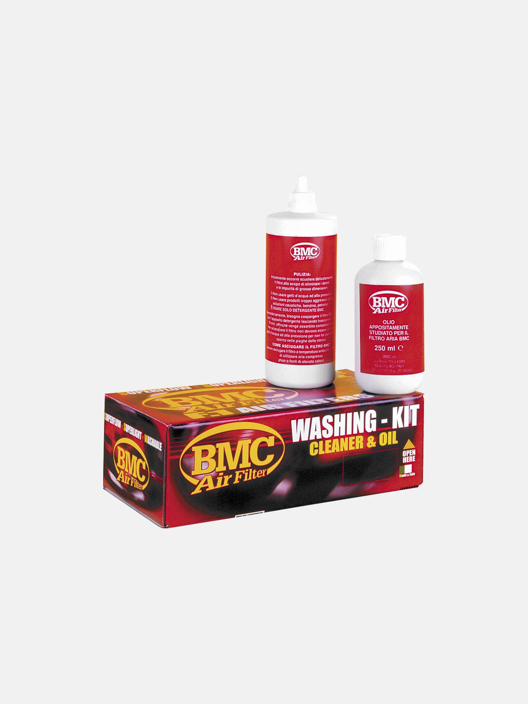 BMC WA250-500 Air Filter Regeneration Kit – Cleaner + Oil – For Citroën – Complete Wash & Re-oil Set