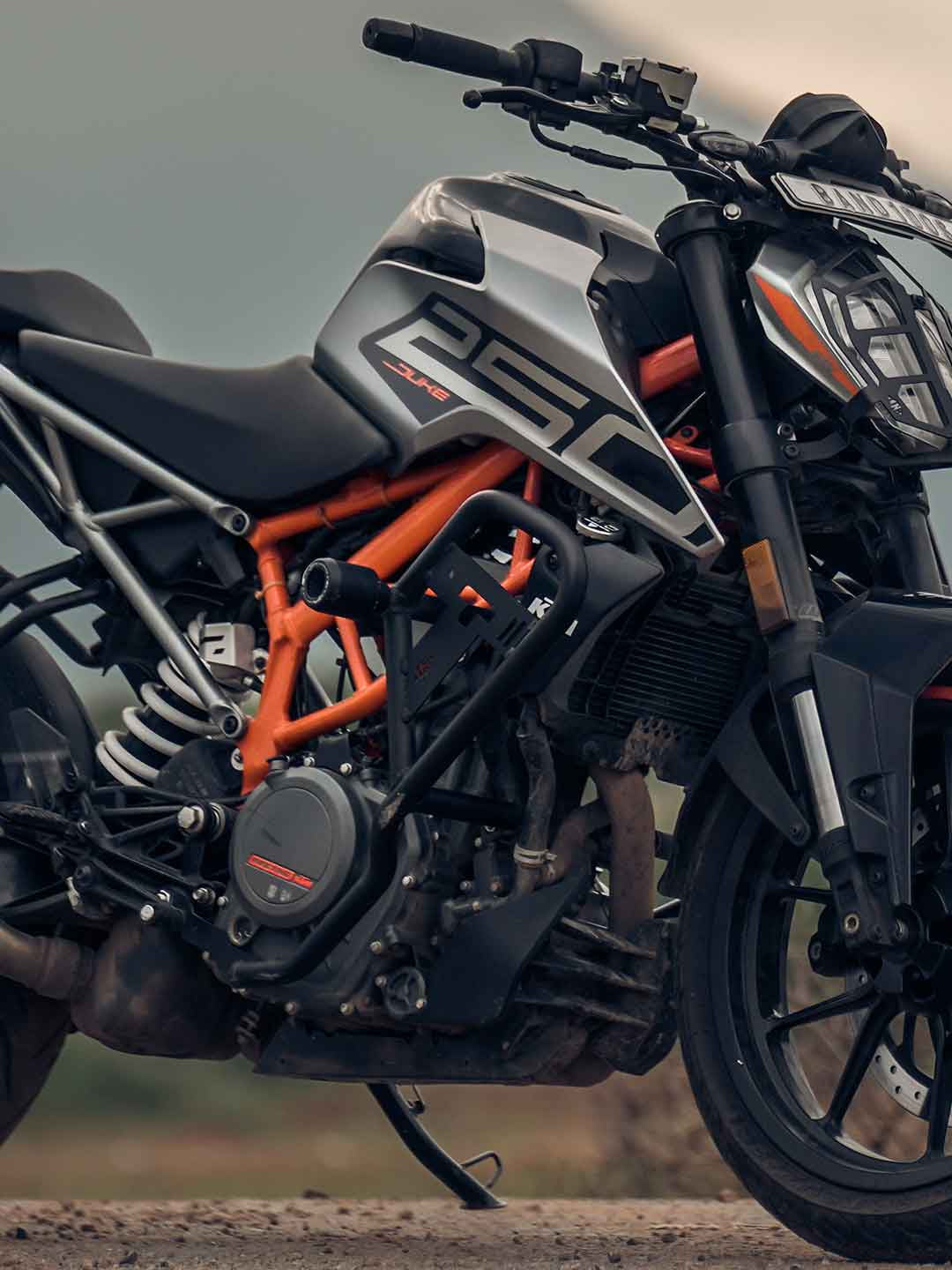 Legundary KTM Duke 250 Pegasus Crashguard With Slider