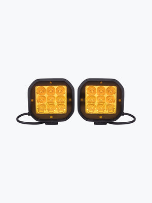 HJG 9 LED Fog Light With Yellow Cap Premium