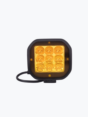 HJG 9 LED Fog Light With Yellow Cap Premium Pair