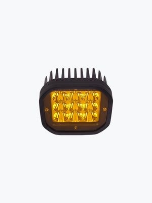 HJG 9 LED Fog Light With Yellow Cap Premium Pair