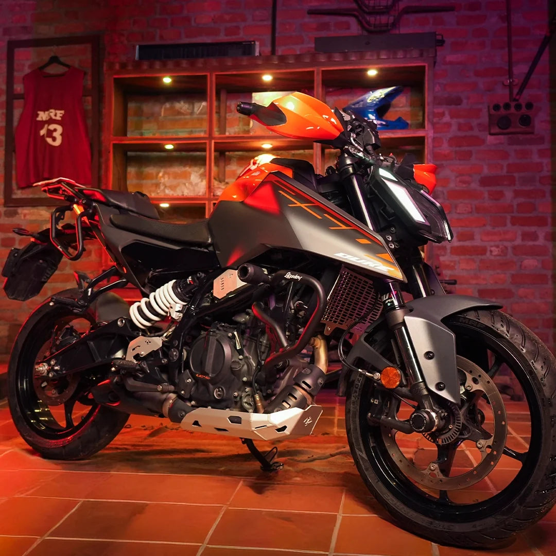 LEGUNDARY KTM DUKE 390 GEN 3/250 GEN 3 DEFENDER CRASH GUARD BLACK