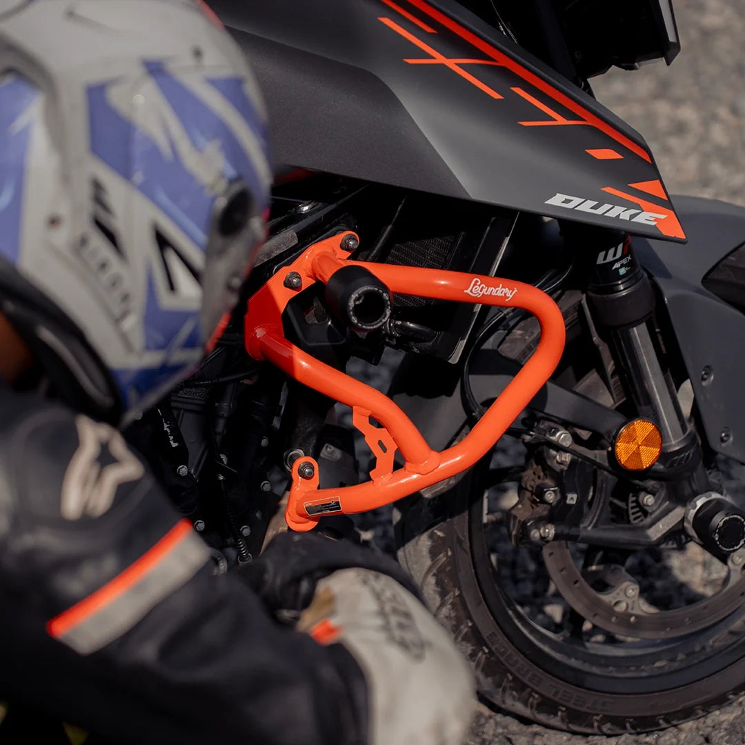 LEGUNDARY KTM DUKE 390 GEN 3/250 GEN 3 DEFENDER CRASH GUARD ORANGE