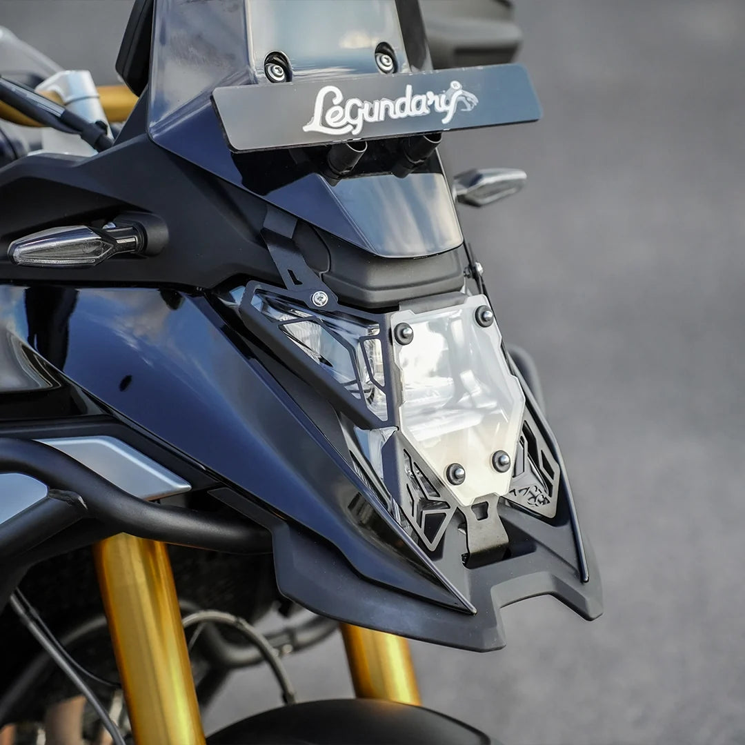 LEGUNDARY BMW F450 GS OCULUS HEADLIGHT SHIELD BLACK