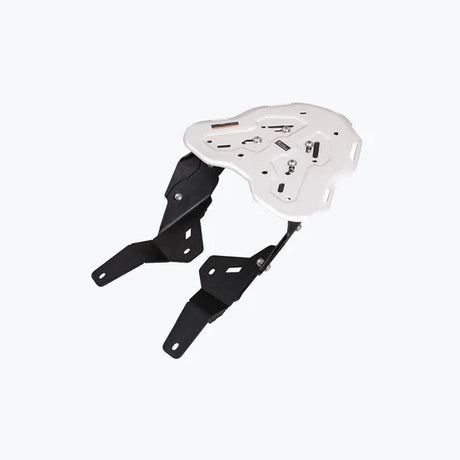 LEGUNDARY TVS APACHE RTX 300 GENESIS CARRIER SILVER-CLAMP MOUNT FOR GRAB RAIL VARIANTS