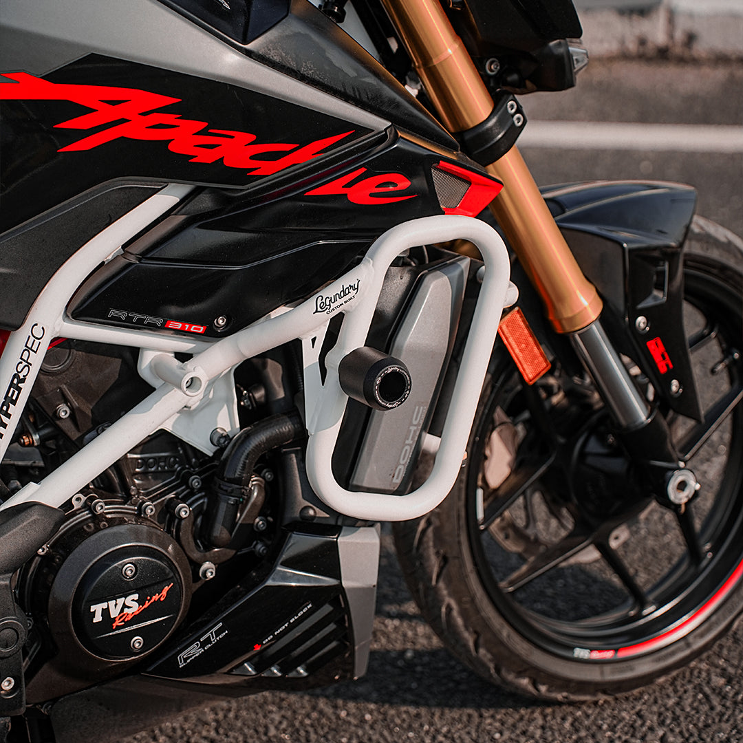 LEGUNDARY APACHE RTR310 THANOS CRASH GUARD WITH SLIDER WHITE