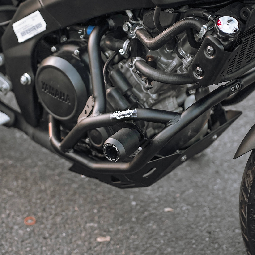 Legundary YAMAHA XSR 155 THANOS CRASHGUARD WITH SLIDER