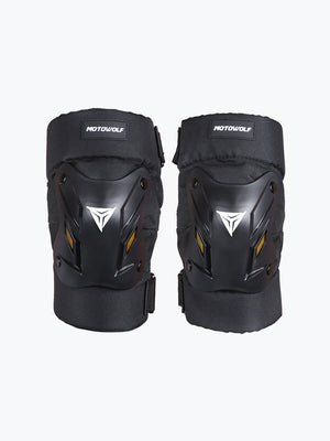 Motowolf Knee And Elbow Pad Black 1034