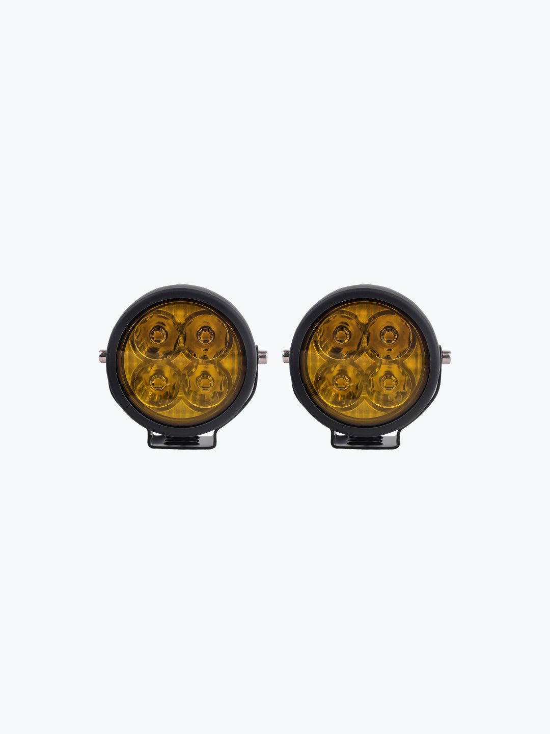 HJG 4 LED Cap Round Pair Foglight