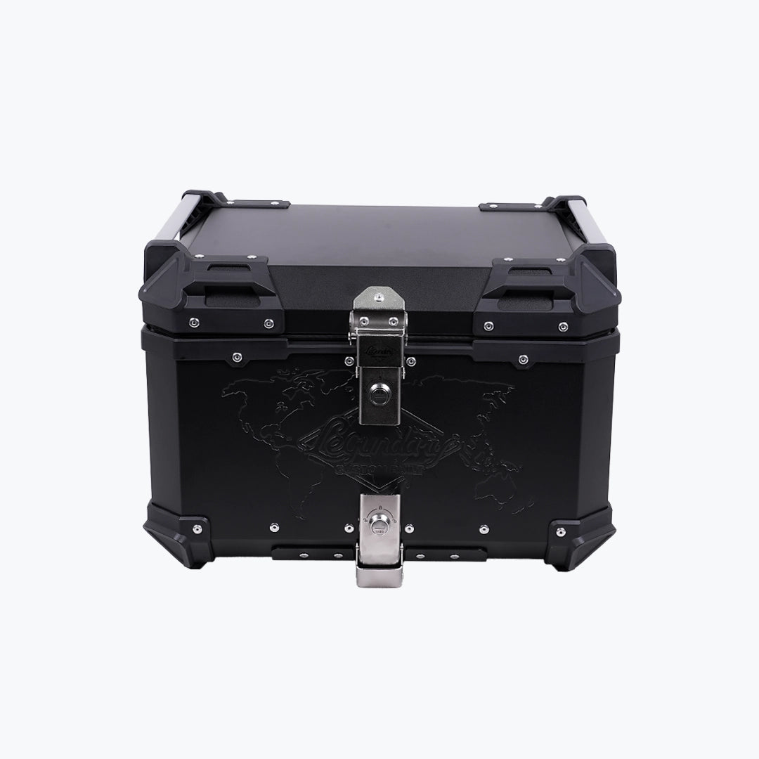 Legundary Fort Knox Series Top Case 55L Aluminium With Backrest Pad