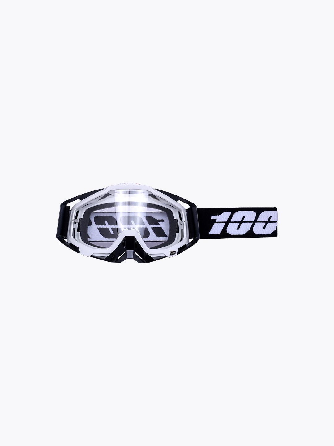 100% Goggles Black White Plain Tint Without Box