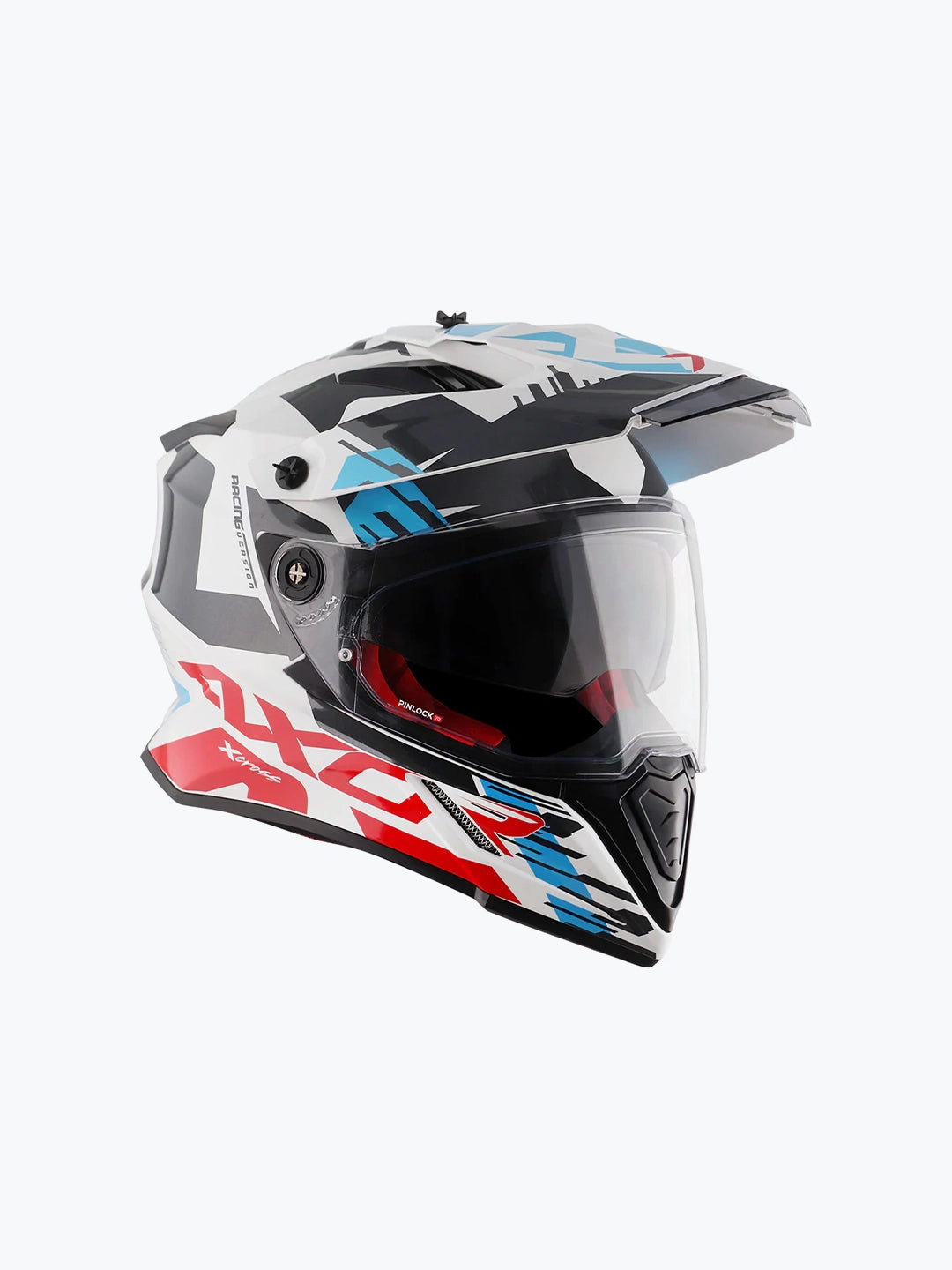 AXOR Apex X-Cross Dual Visor X1 White Red