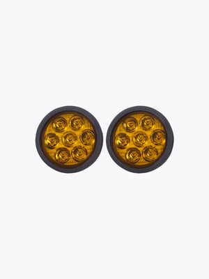 HJG 7 LED Round Fog Light Dimmerstat Premium