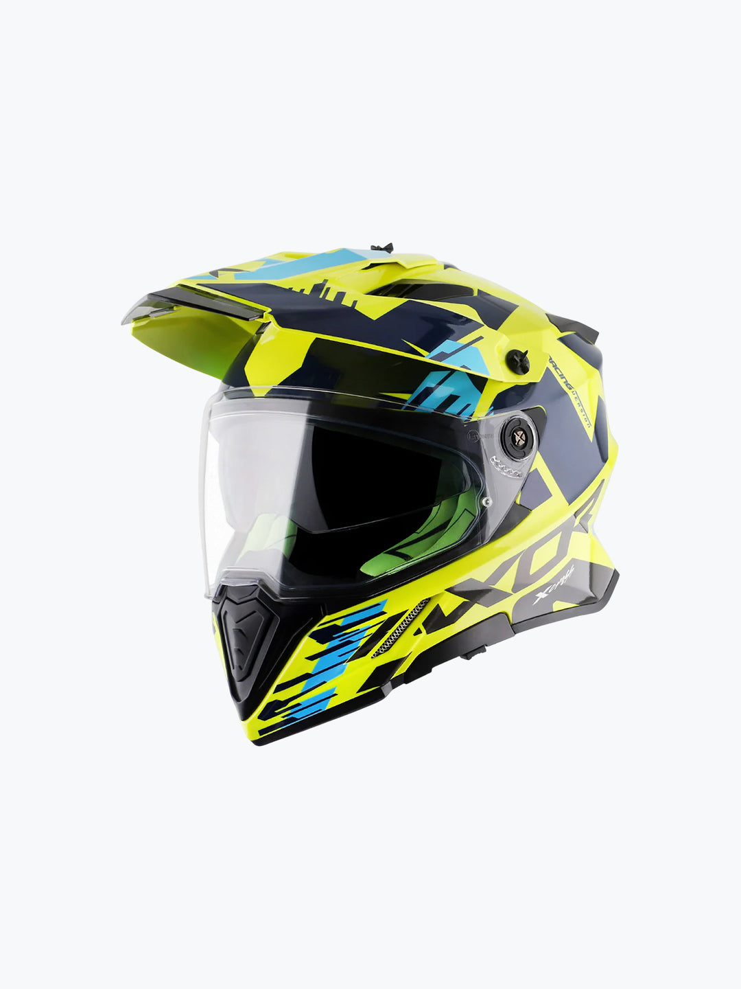 Axor X Cross X1 Dual Visor Neon Yellow Blue