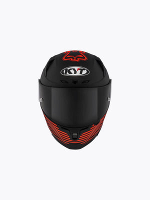 KYT Striker SV AF37 Rep Livery Matte Black Red