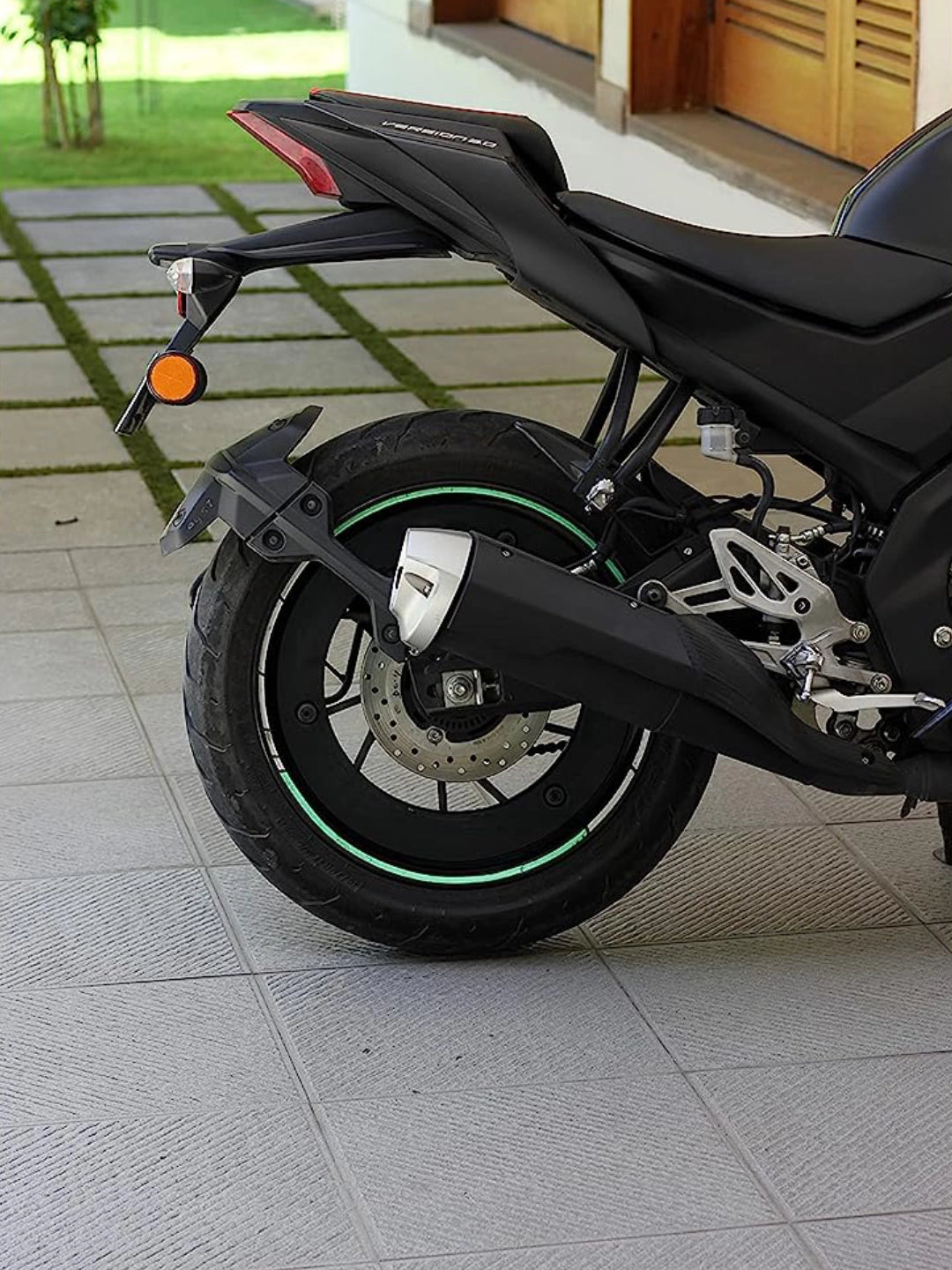 Bike rear online wheel cover