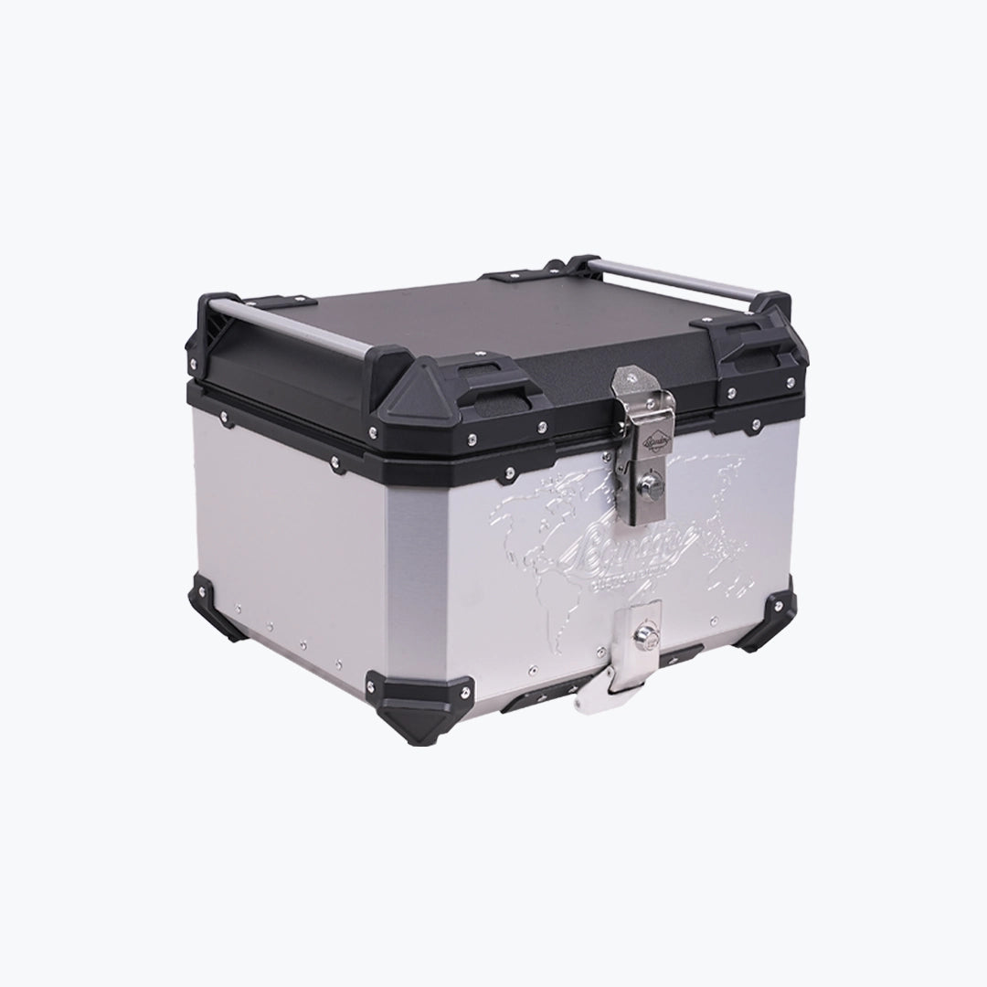 Legundary Fort Knox Series Top Case 55L Aluminium With Backrest Pad