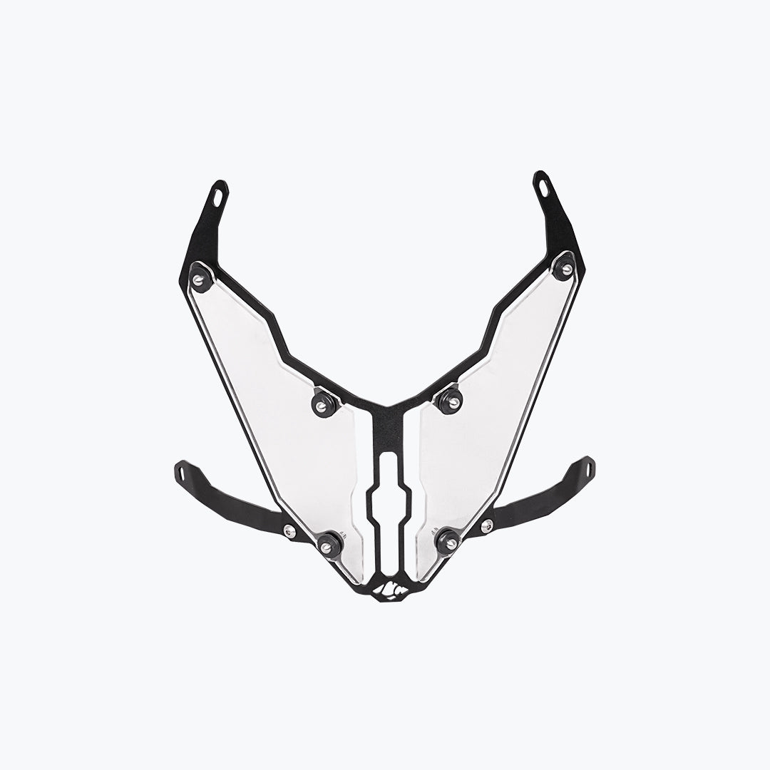 Legundary HONDA Transalp 750 Oculus Headlight Shield Black