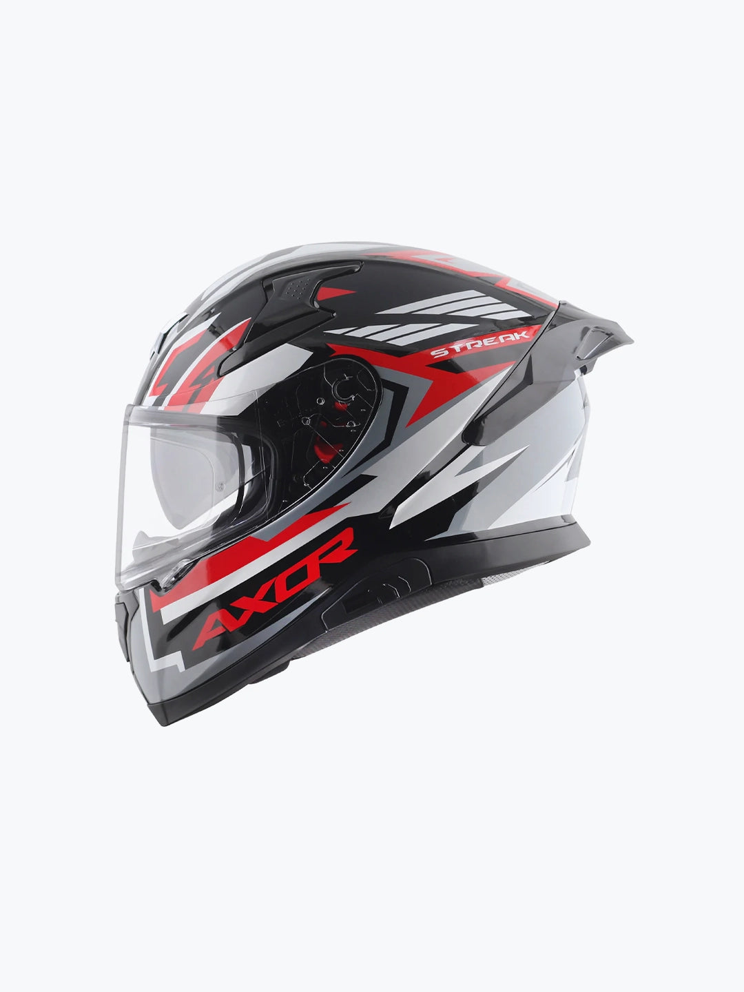 APEX Streak Helmet Black Red