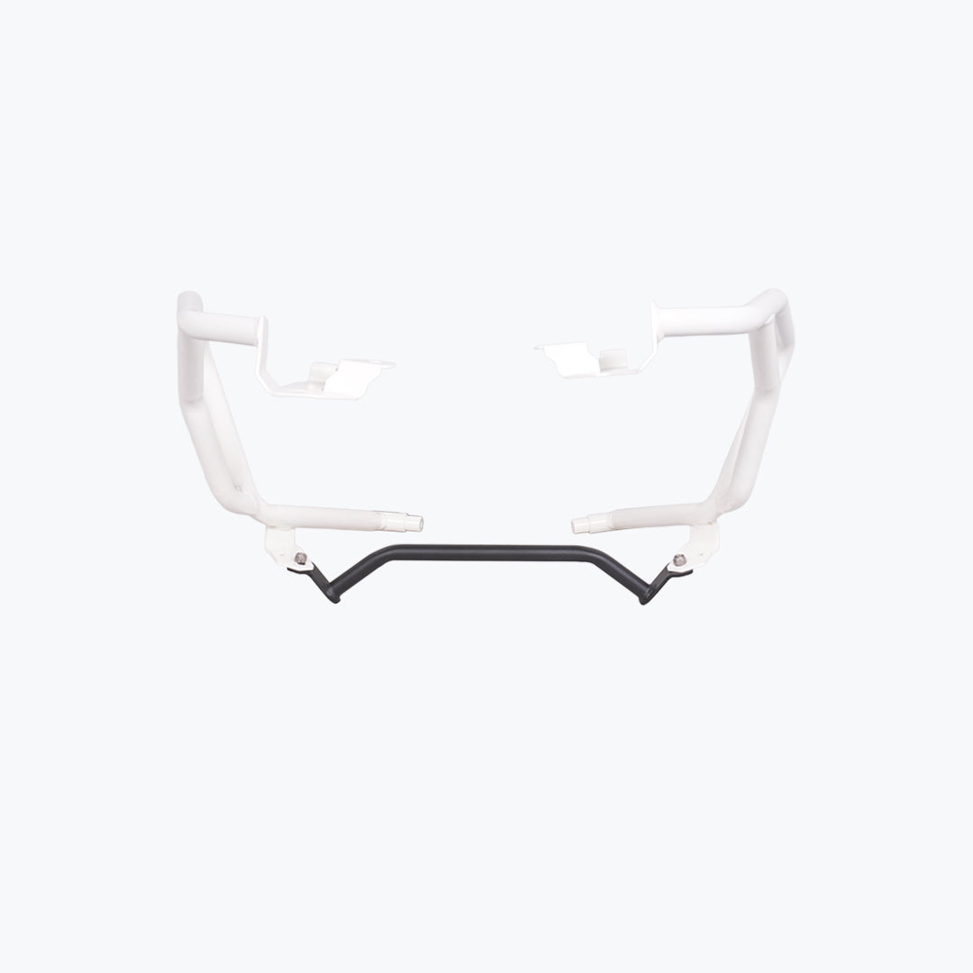 Legundary TVS APACHE RTX 300 RAPTOR CRASH GUARD UPPER & LOWER SET WHITE